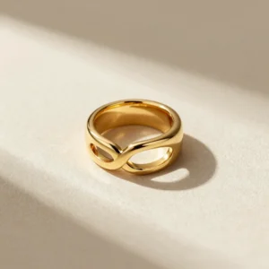 Lumina Interlocking Band Ring